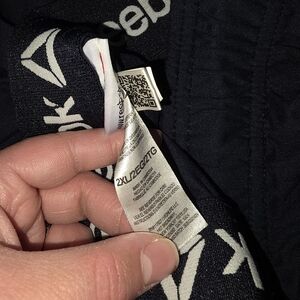 Mens Reebok Navy Athletic Shorts